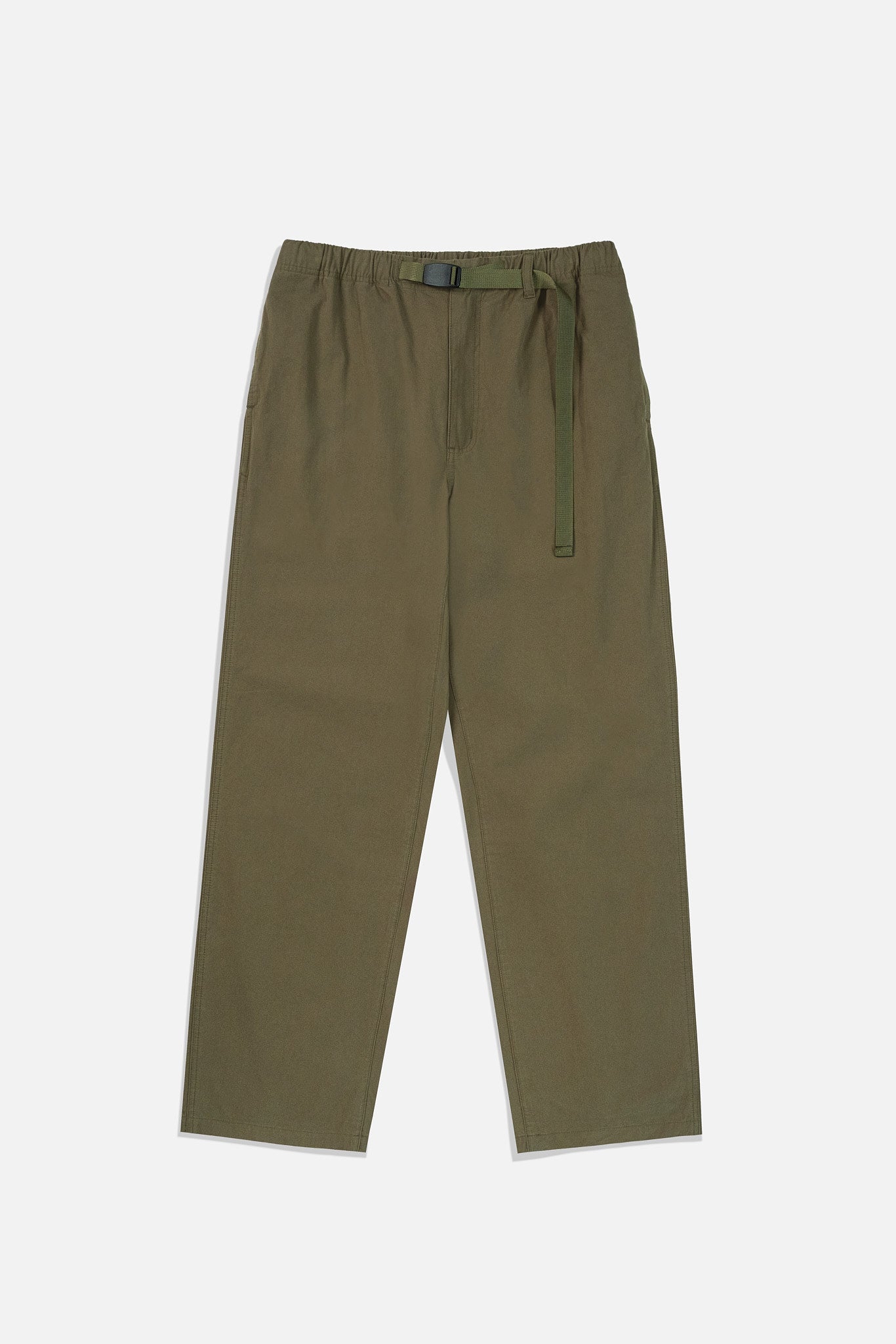 Belted Bank Pant - Olive