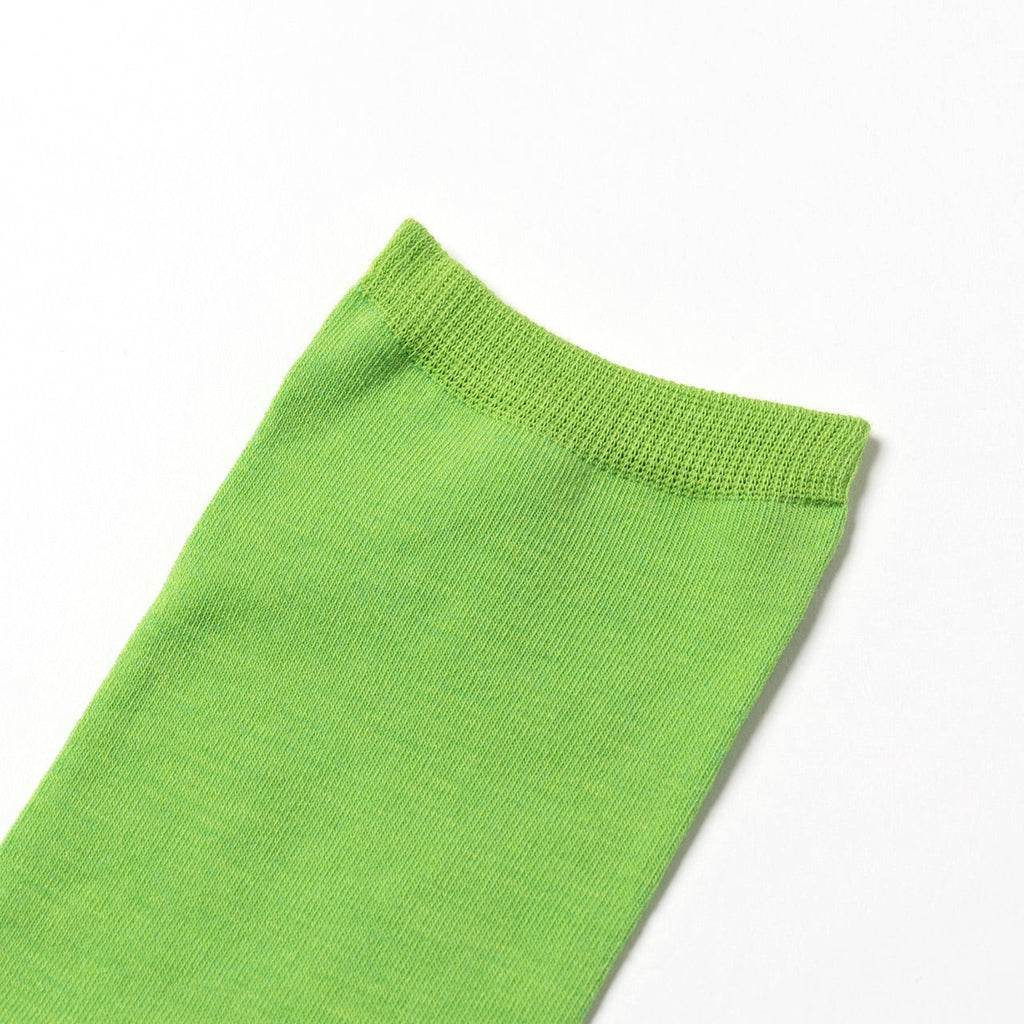 Fresh Green NODAL COOLMAX tabi socks, back flat lay