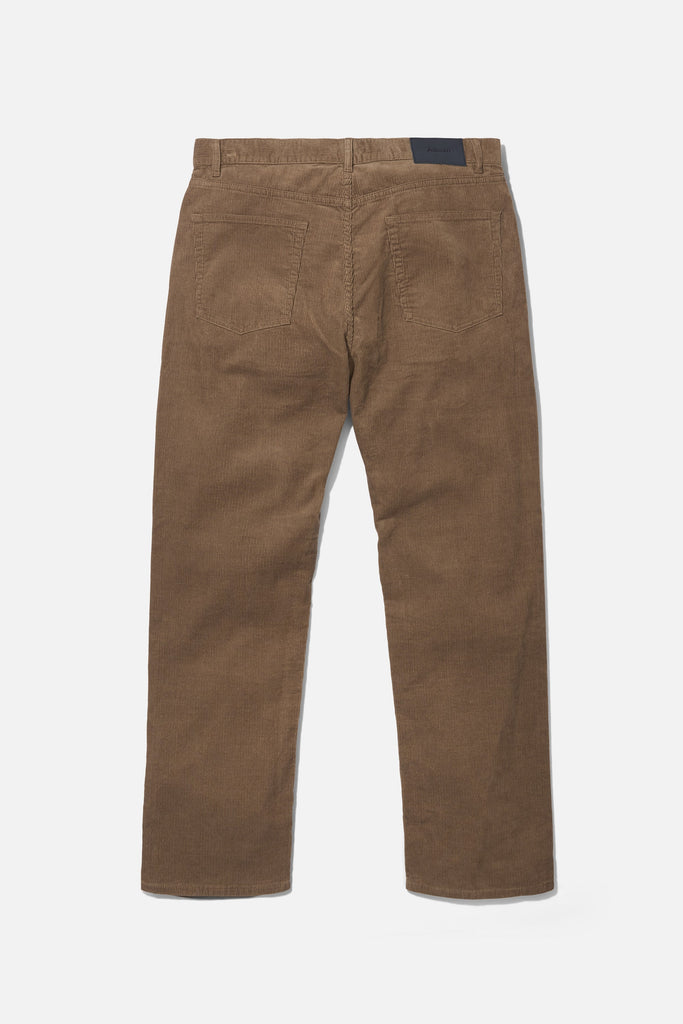 Relaxed Fit 5 Pocket - Brown Corduroy