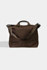 Zip Tote - Brown