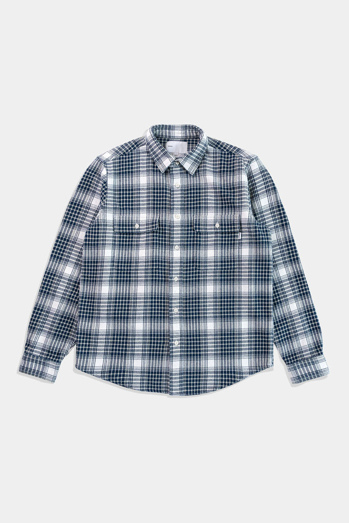 Classic Plaid Workshirt - Beige Check