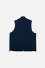 Cotton Fleece Vest - Navy