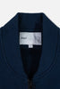 Cotton Fleece Vest - Navy