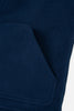 Cotton Fleece Vest - Navy