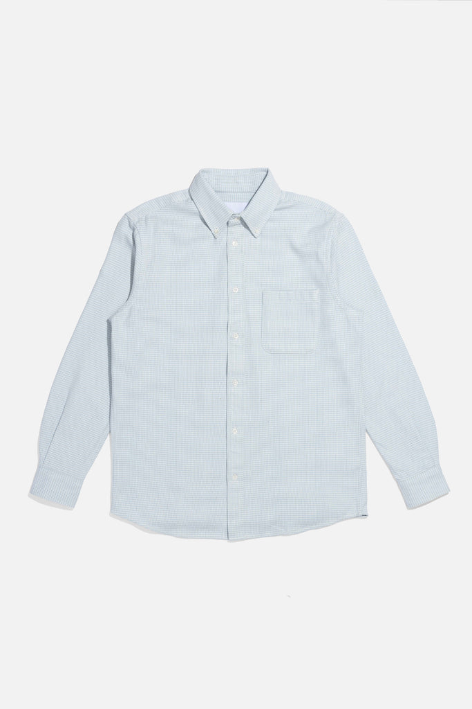 Oxford Premium Buttondown - Houndstooth White