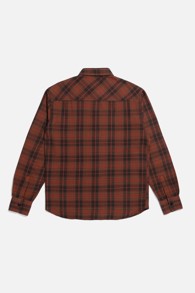 Single Pocket Workshirt - Red Black Check