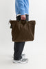 Zip Tote - Brown