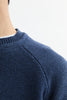 Seed Stitch Sweater - Navy