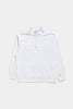 3/4 Snap Front Sweater - Ash Heather Grey
